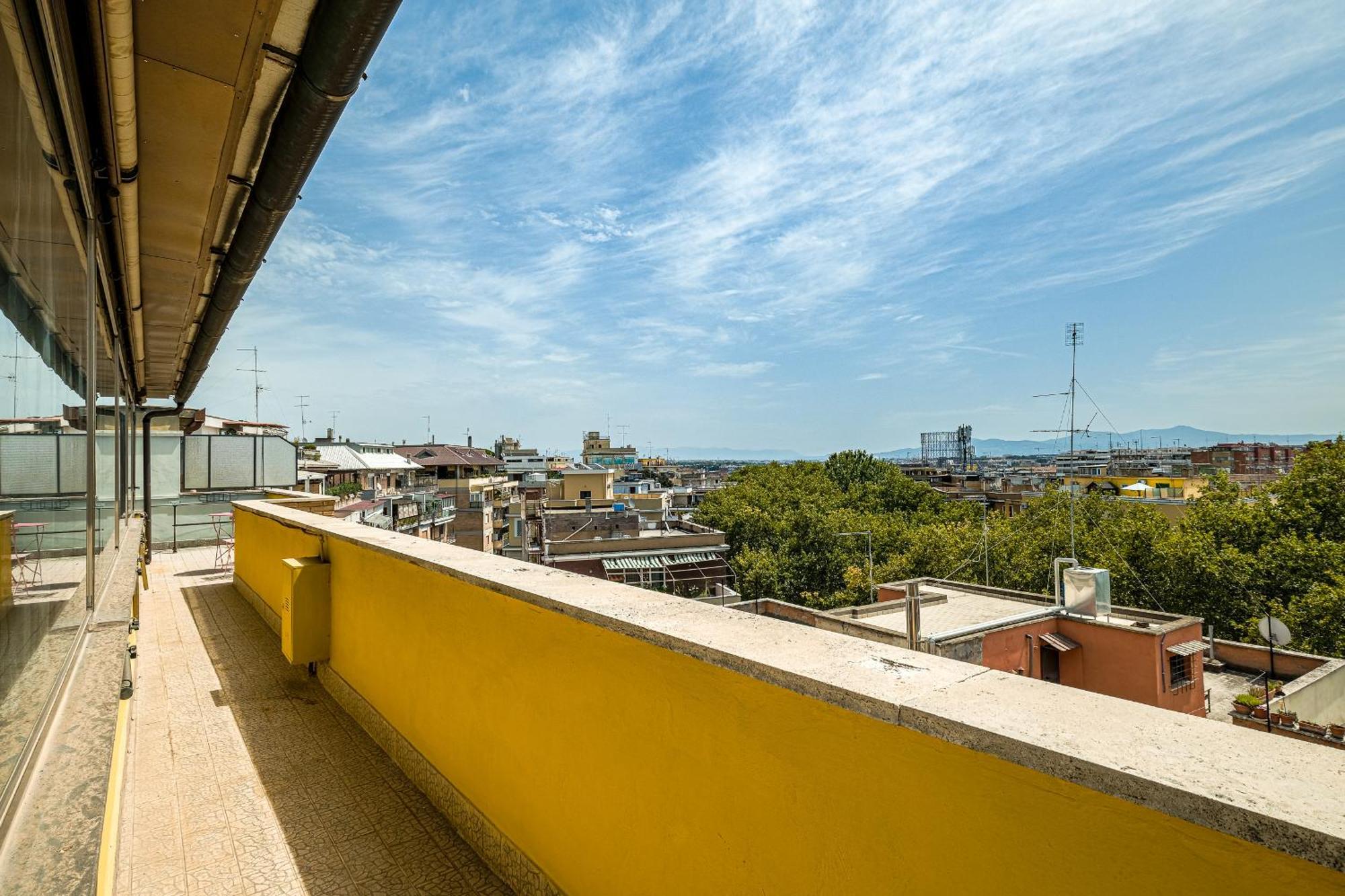 Appartement Forlanini Loft Trastevere By Casa E Lode - Terrace Panoramic View, Air Conditioning, Wifi Rome