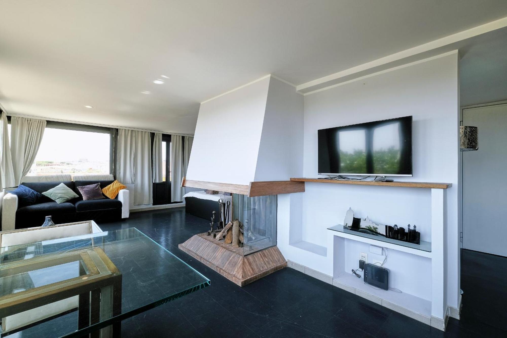 Appartement Forlanini Loft Trastevere By Casa E Lode - Terrace Panoramic View, Air Conditioning, Wifi