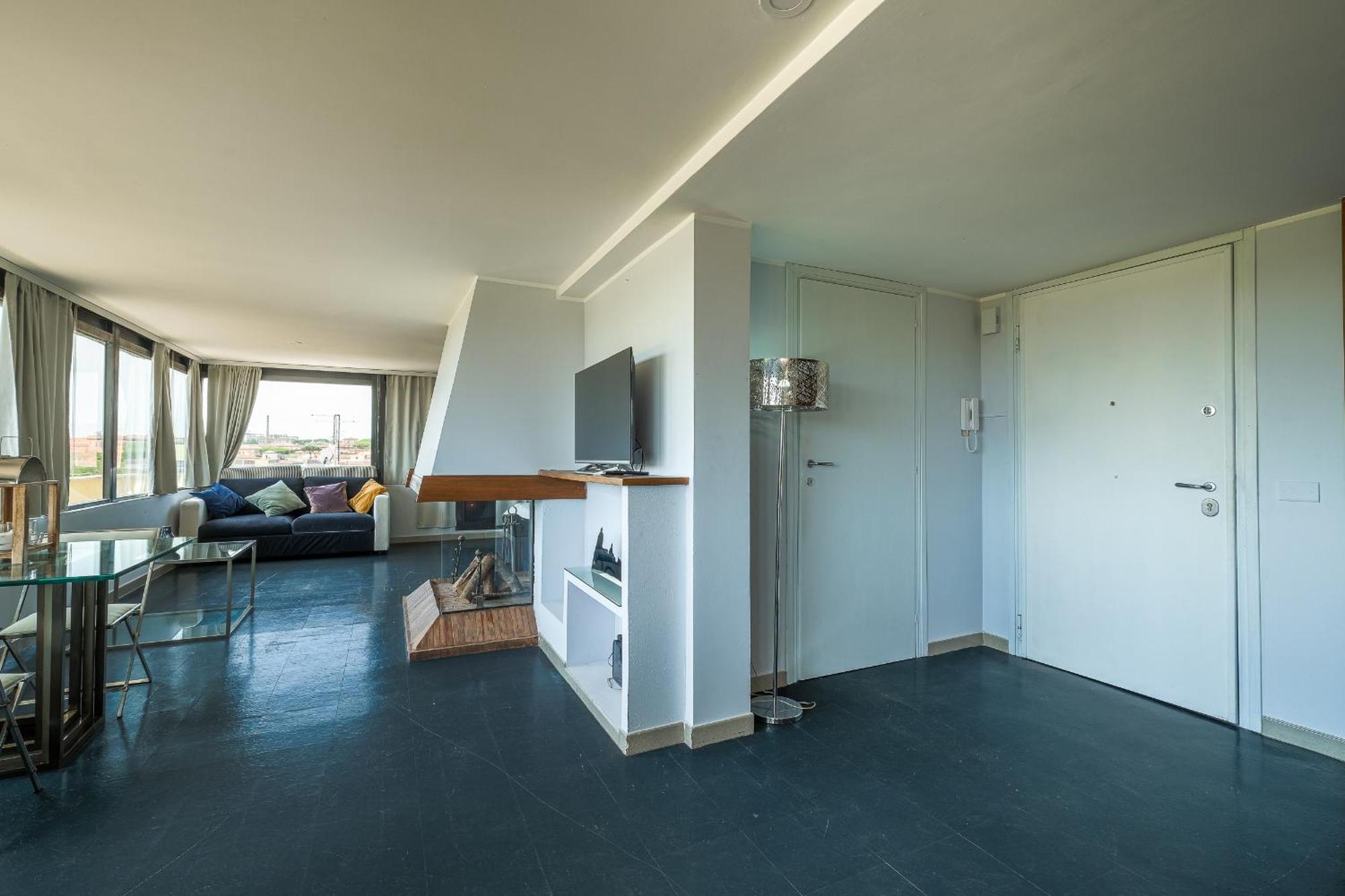 Appartement Forlanini Loft Trastevere By Casa E Lode - Terrace Panoramic View, Air Conditioning, Wifi Rome