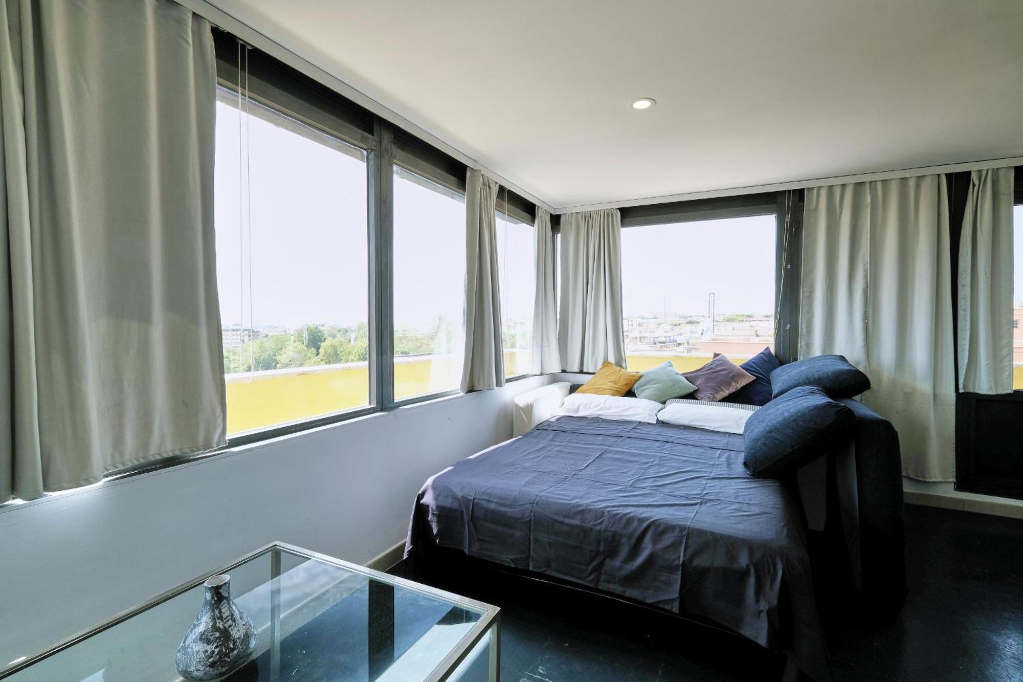 Forlanini Loft Trastevere By Casa E Lode - Terrace Panoramic View, Air Conditioning, Wifi * Rome