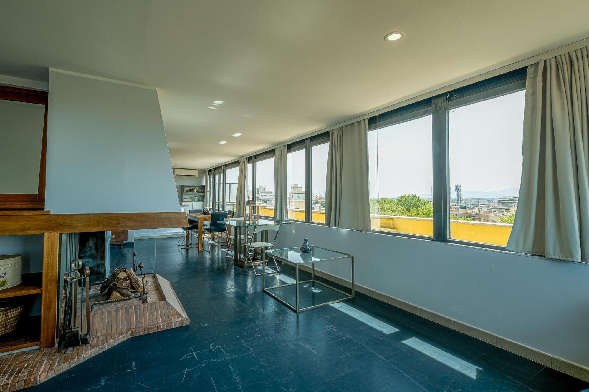 Appartement Forlanini Loft Trastevere By Casa E Lode - Terrace Panoramic View, Air Conditioning, Wifi *